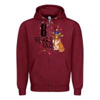 Burgundy 8 years old black Zipper Hoodie - Bettercallsaul