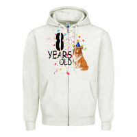 Oatmeal Heather 8 years old black Zipper Hoodie - Bettercallsaul