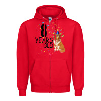 Red 8 years old black Zipper Hoodie - Bettercallsaul