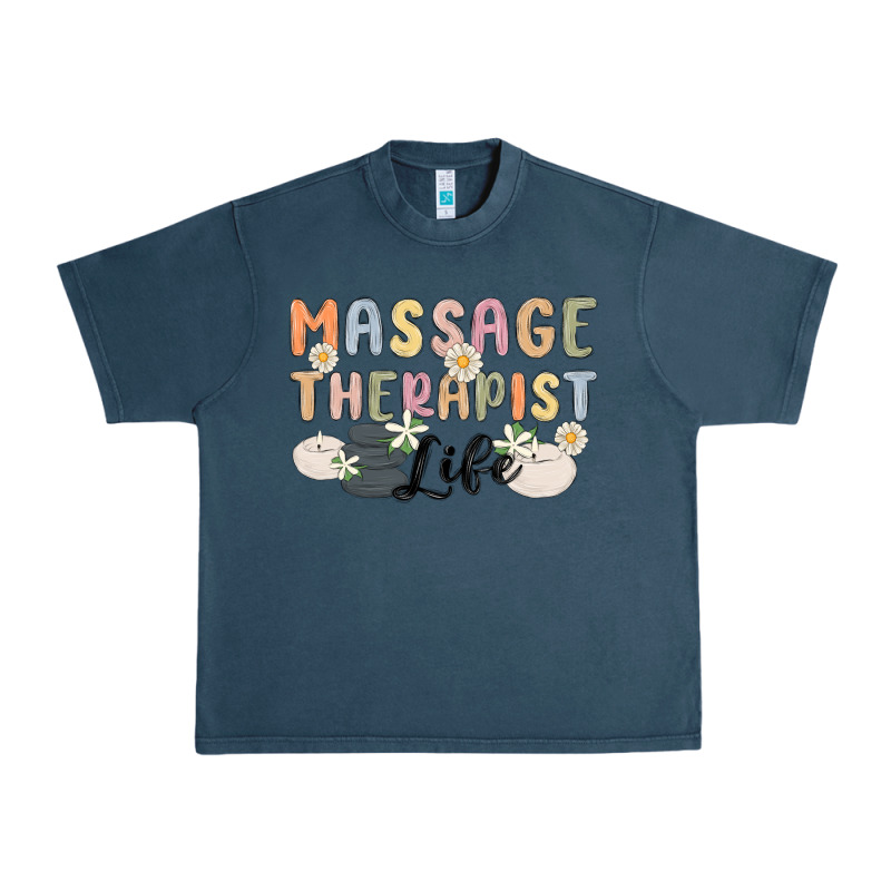 Massage Therapist Life Urban Heavy Tee by MaliasSmallBusiness | Teevron