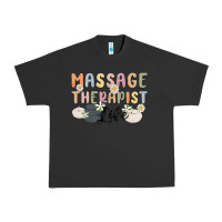 Pigment Black massage therapist life Urban Heavy Tee - MaliasSmallBusiness