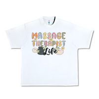White massage therapist life Urban Heavy Tee - MaliasSmallBusiness
