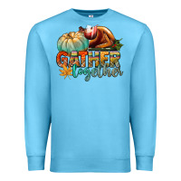Ocean Blue gather together Premium Sweatshirt - CowGirlArtShop