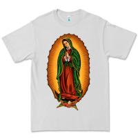 Dove Grey our lady of Guadalupe Premium Tee - JahusDesignShop