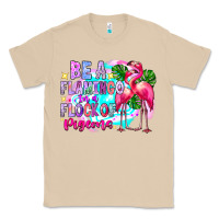Mushroom bea flamingo in a flock of pigeons Classic Tee - CowhideDigitalArt