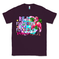 Plum bea flamingo in a flock of pigeons Classic Tee - CowhideDigitalArt