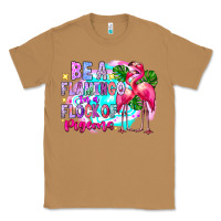 Toasted Coconut bea flamingo in a flock of pigeons Classic Tee - CowhideDigitalArt