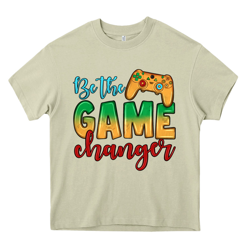 Be The Game Changer Heavy Core Tee by JahusDesignShop | Teevron