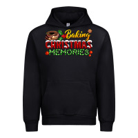 Black baking christmas memories Urban Hoodie - FaDigitalArtStudio