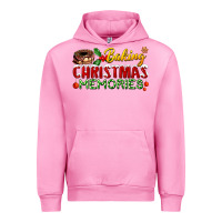 Fuchsia Pink baking christmas memories Urban Hoodie - FaDigitalArtStudio