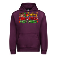 Mauve Wine baking christmas memories Urban Hoodie - FaDigitalArtStudio