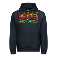Navy baking christmas memories Urban Hoodie - FaDigitalArtStudio