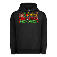 Pigment Black baking christmas memories Urban Hoodie - FaDigitalArtStudio