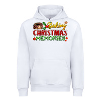 White baking christmas memories Urban Hoodie - FaDigitalArtStudio