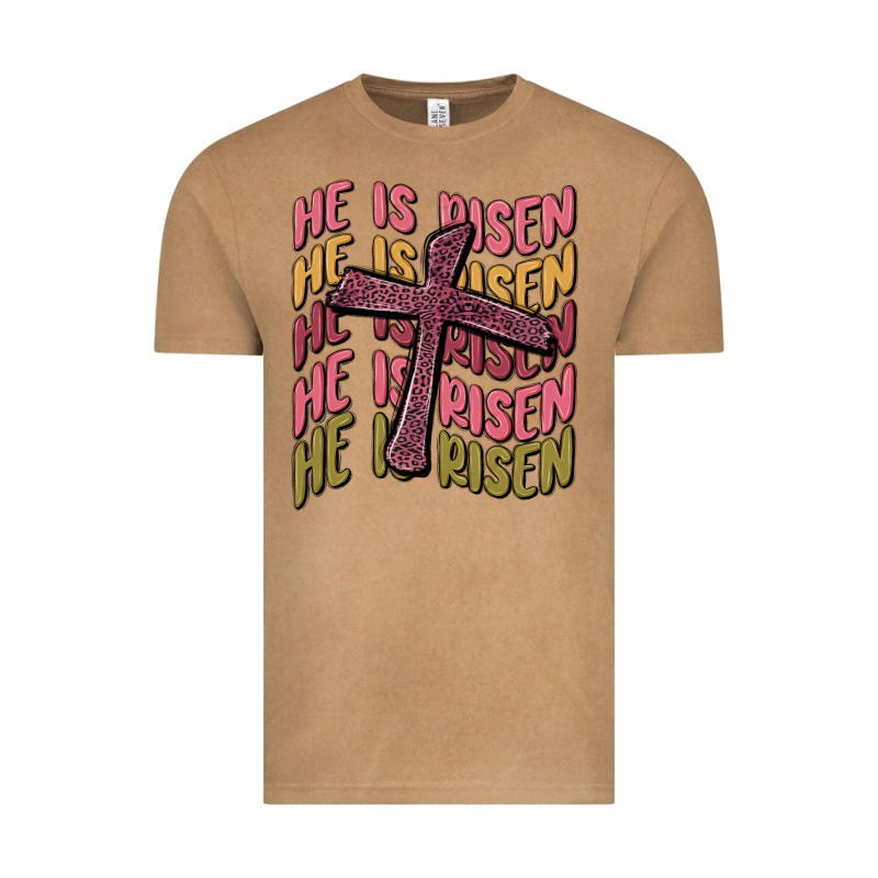 He Is Risen Vintage Tee by MaliasSmallBusiness | Teevron