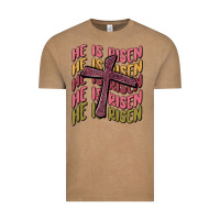 Vintage Coffee he is risen Vintage Tee - MaliasSmallBusiness