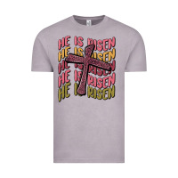 Vintage Zinc he is risen Vintage Tee - MaliasSmallBusiness