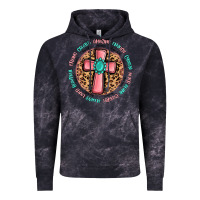 Cloud Black love myself cross Vintage Hoodie - MaliasSmallBusiness