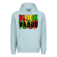 Blue Mist black and proud Premium Hoodie - CowGirlArtShop