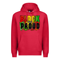 Cardinal black and proud Premium Hoodie - CowGirlArtShop