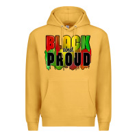 Mustard black and proud Premium Hoodie - CowGirlArtShop