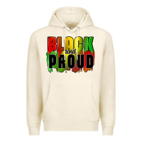 Black And Proud Premium Hoodie | Teevron