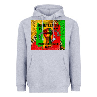 Heather Grey juneteenth is my independence day Heavyweight Hoodie - CowGirlArtShop