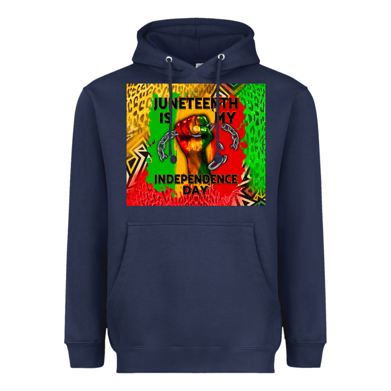 Juneteenth Is My Independence Day Heavyweight Hoodie by CowGirlArtShop | Teevron