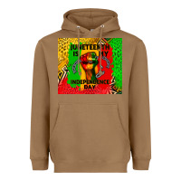 Toasted Coconut juneteenth is my independence day Heavyweight Hoodie - CowGirlArtShop