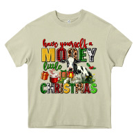 Mossy have yourself a mooey little christmas Heavy Core Tee - AdoDesignShop