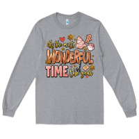 Heather Grey its the most wonderful time of the year Long Sleeve Tee - MaliasSmallBusiness