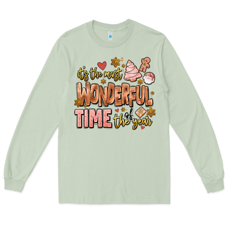 Its The Most Wonderful Time Of The Year Long Sleeve Tee by MaliasSmallBusiness | Teevron