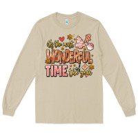 Mushroom its the most wonderful time of the year Long Sleeve Tee - MaliasSmallBusiness