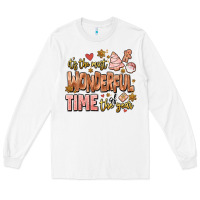 White its the most wonderful time of the year Long Sleeve Tee - MaliasSmallBusiness