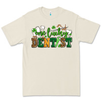Bone st patricks day one lucky dentist Premium Tee - AdoDesignShop
