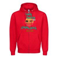 Red Family Vacation 2020 Read Or Not Virginia Beach Here We Come Zipper Hoodie - Bettercallsaul