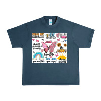 Midnight Navy positive affirmations Urban Heavy Tee - MaliasSmallBusiness