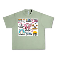 Oil Green positive affirmations Urban Heavy Tee - MaliasSmallBusiness