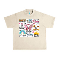 Sandshell positive affirmations Urban Heavy Tee - MaliasSmallBusiness