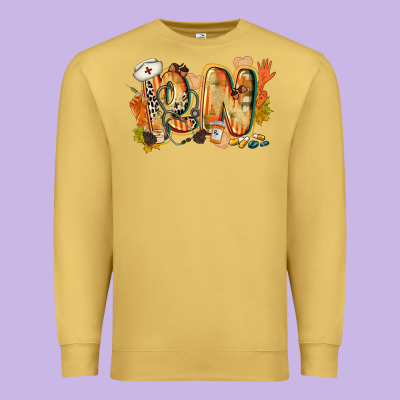 Fall Rn Premium Sweatshirt Designed By Cowgirlartshop