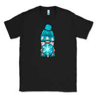 Black winter gnome with snowflake Classic Tee - NancyCooperArtShop