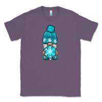 Lavender winter gnome with snowflake Classic Tee - NancyCooperArtShop