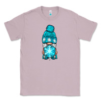 Lilac winter gnome with snowflake Classic Tee - NancyCooperArtShop