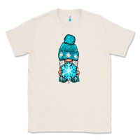 Natural winter gnome with snowflake Classic Tee - NancyCooperArtShop