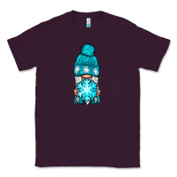 Plum winter gnome with snowflake Classic Tee - NancyCooperArtShop