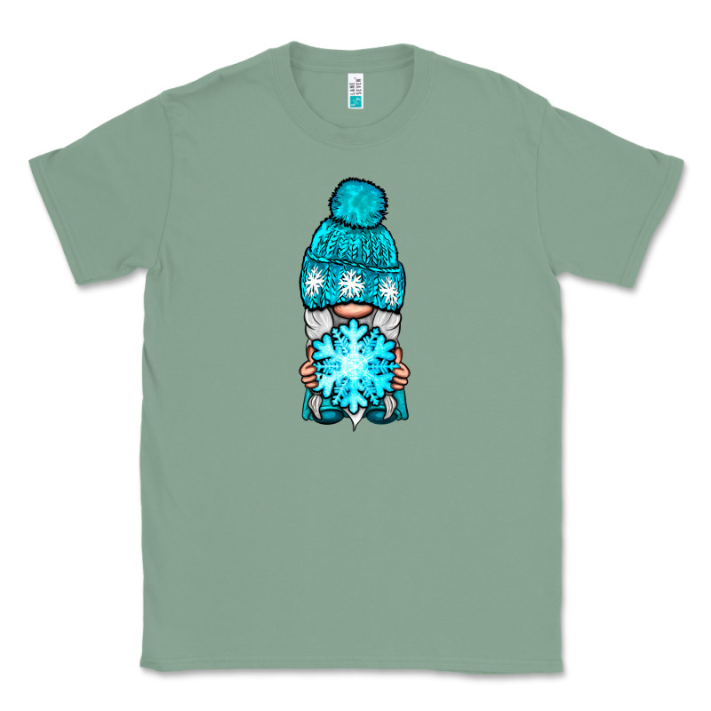 Winter Gnome With Snowflake Classic Tee by NancyCooperArtShop | Teevron