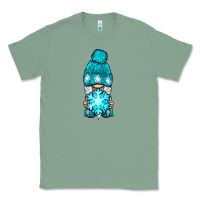 Sage winter gnome with snowflake Classic Tee - NancyCooperArtShop