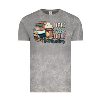 Cloud Rock half coffee half bookworm Vintage Tee - MaliasSmallBusiness