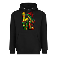 Black love juneteenth Heavyweight Hoodie - CowGirlArtShop