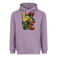 Lavender love juneteenth Heavyweight Hoodie - CowGirlArtShop